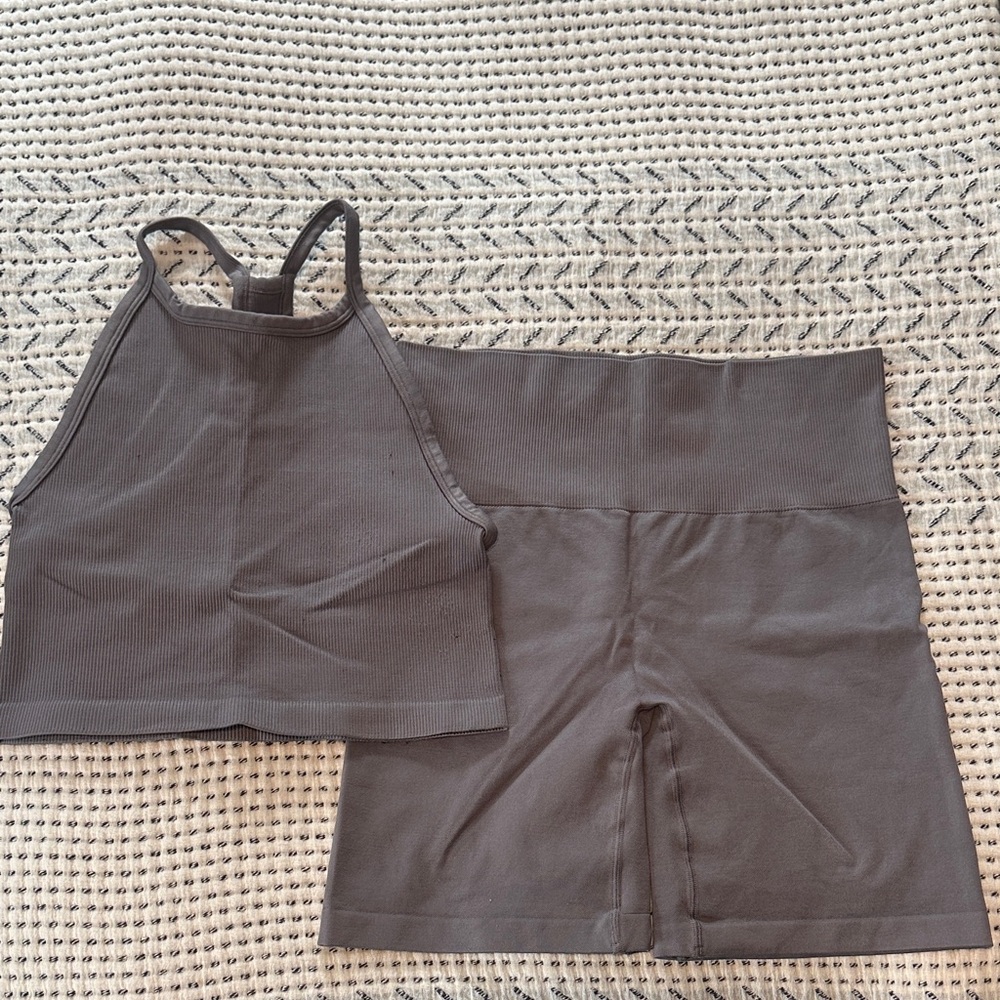 Aritzia TNA Bike Short Set